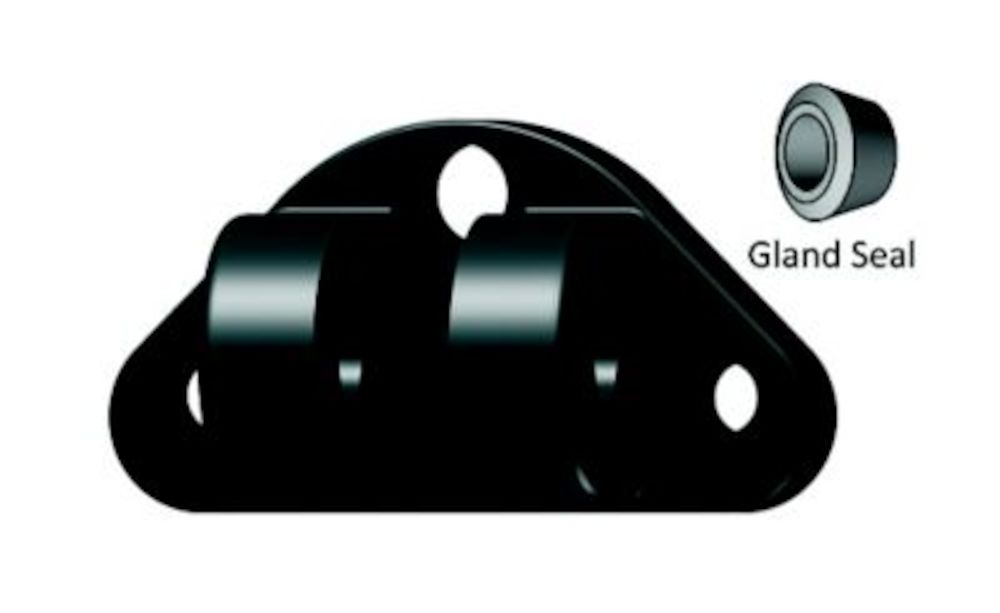 Lenco Compact Upper Mounting Bracket - Vandar - (2 Screw, 1 Wire)