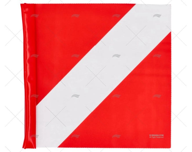 AMERICAN DIVING FLAG PVC 22x19cm