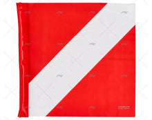AMERICAN DIVING FLAG PVC 22x19cm