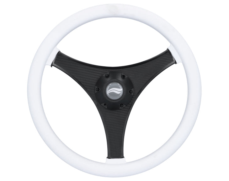 STEERING WHEEL VR04 350mm WHITE