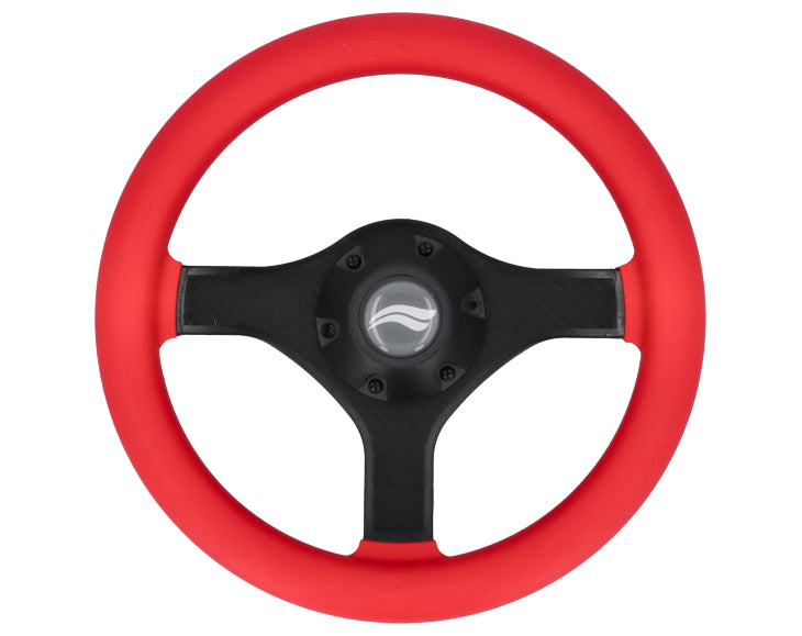 STEERING WHEEL VR00 280mm RED