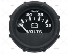 VOLTMETRO FRN 20-32V BLACK FARIA