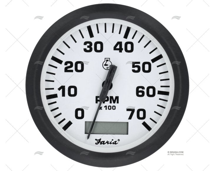 SPEEDOMETER 7000 UNIVERSAL W/HOUR COUNTER FARIA
