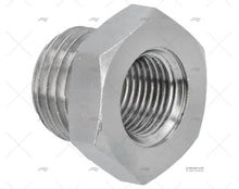 REDUCER COUPLING G1/4M-G1/8H BRASS LECOMBLE SCHMITT