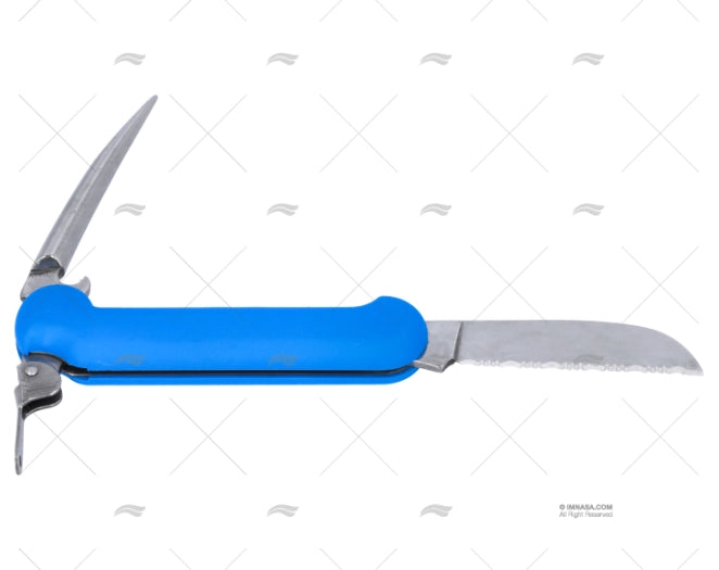 KNIFE SAYLOR BLUE 18.5-H7.5cm MAC COLTELLERIE