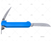 KNIFE SAYLOR BLUE 18.5-H7.5cm MAC COLTELLERIE