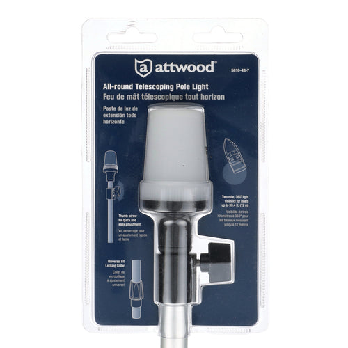 Attwood Asm-lt,pole,tele,48"