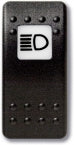 Mastervolt Waterproof switch (Button only) High beam