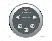 BOW THRUSTER CONTROL PANEL 12/24V ROUND SLEIPNER