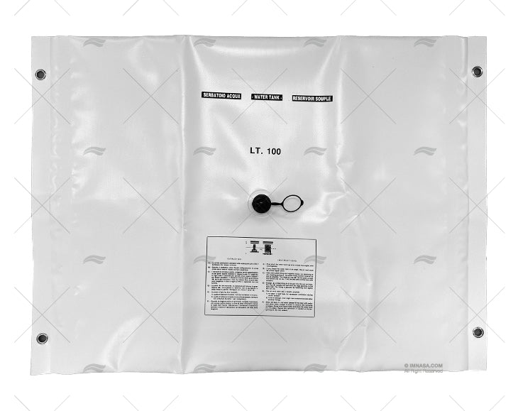 FLEXIBLE WATER TANK RECT. 100L