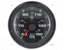 BLACK OL ENGINE OIL TEMP. 12/24V 150º 52