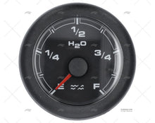 WHITE OL WASTE WATER GAUGE 12/24V 52mm