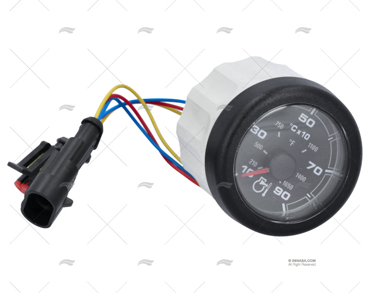 BLACK OL PYROMETER 12/24V 900ºC 52mm