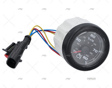 BLACK OL PYROMETER 12/24V 900ºC 52mm