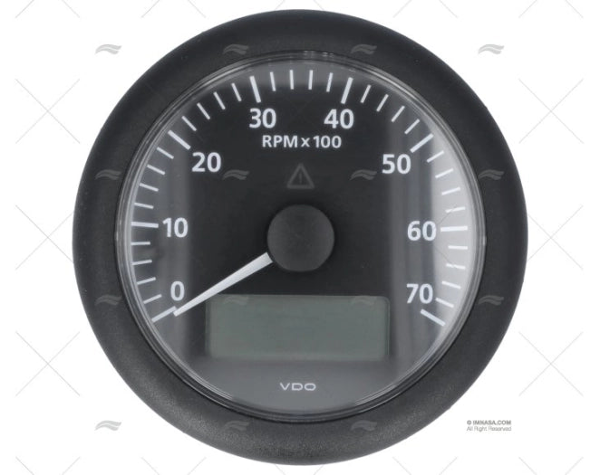 SPEEDOMETER VLN 12/24V 7000RPMH 80mm