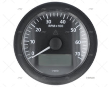 SPEEDOMETER VLN 12/24V 7000RPMH 80mm