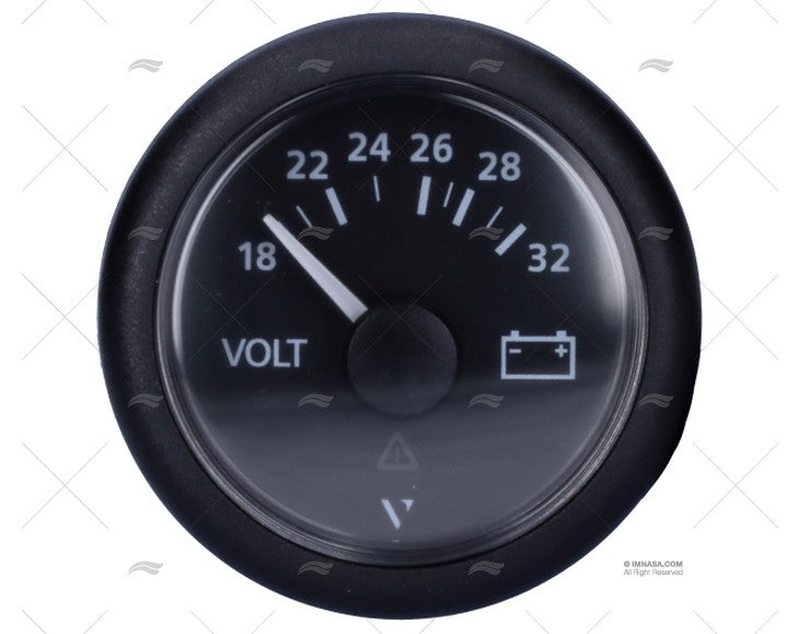 VOLTMETER VLN 24V 52mm