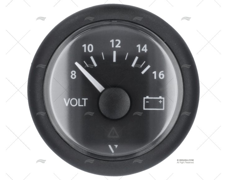 VOLTMETER VLN 12V 52mm