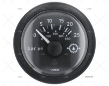 VLN 12/24V 25 BAR MANOMETER