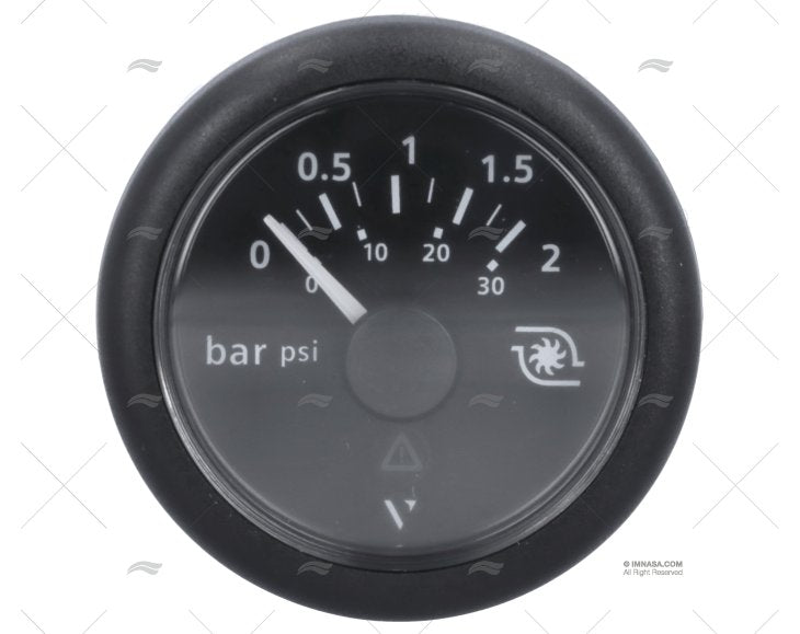 VLN 12/24V 2 BAR MANOMETER