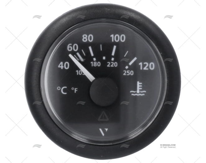 THERMOMETER VLN 12/24V 120?C 52mm