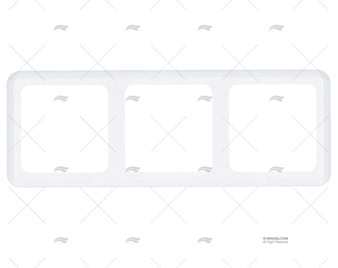 THREE ELEMENT FRAME WHITE