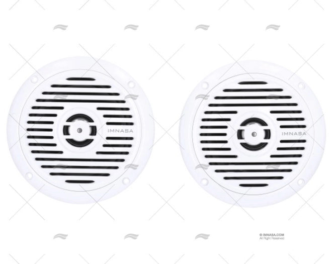 SET OF LOUDSPEAKERS 120WATTS 185Cm WHITE