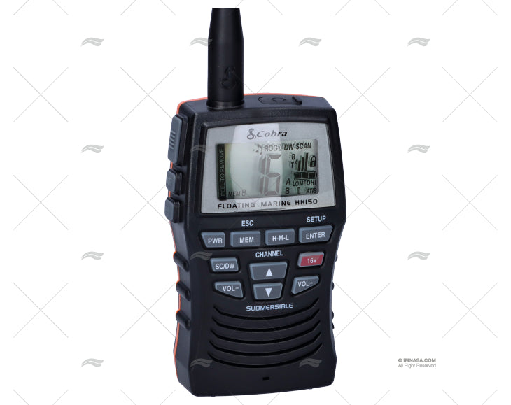 VHF PORTATIL MRHH150FLT  IPX7