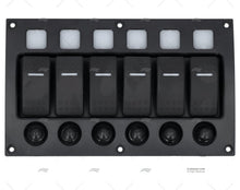 SWITCH PANEL 6 ELEMENTS 114x191x75