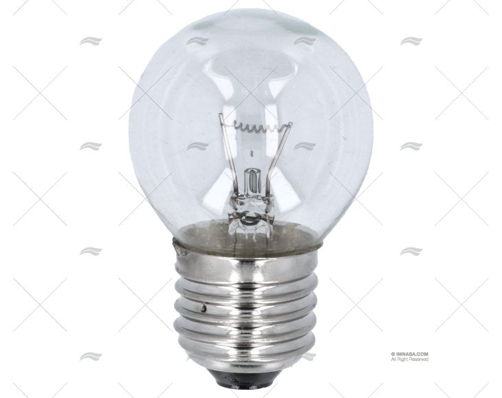 ROUND-LAMP SPARE CLEAR E-27 24V 60W