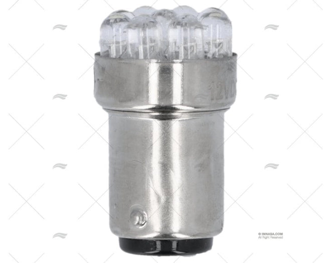 LED LAMP BA15D 12V 0.7W WHITE