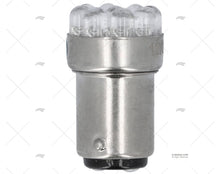 LED LAMP BA15D 12V 0.7W BLUE