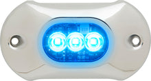 Attwood Light-uw,12/24,03led,blue (Clam Shell)