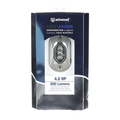 Attwood Light-uw,12/24,03led,wht (Clam Shell)