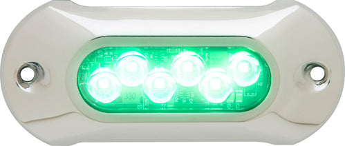 Attwood Light-uw,12/24,06led,grn (Clam Shell)