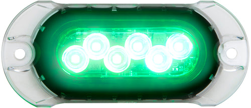 Attwood Light-uw,12/24,06led,grn (Clam Shell)