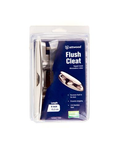 Attwood Cleat 6" Pull-up Stud Mnt