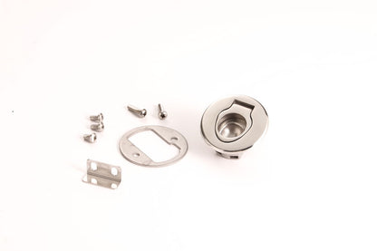 Attwood Rnd Slam Latch SS 3/8"scr