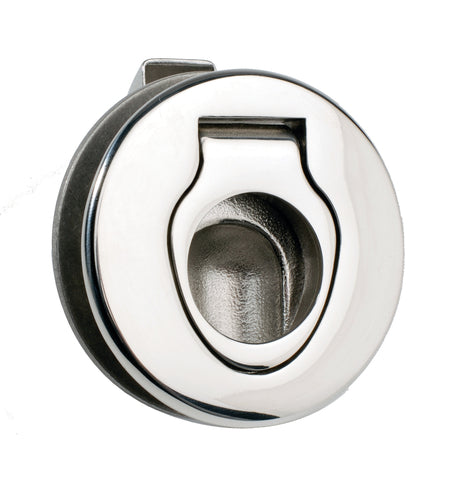 Attwood Rnd Slam Latch SS 3/8"scr