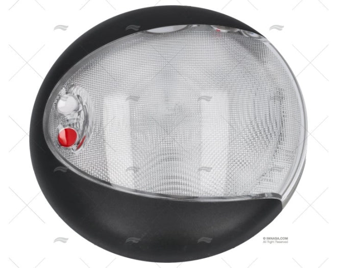 INTERIOR LIGHT BLACK LED BL/RED DIA130 9 HELLA MARINE
