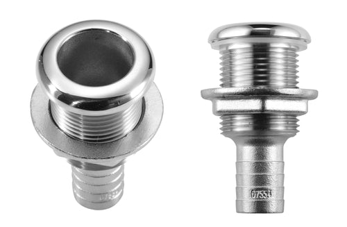 Attwood Ws-thru Hull, SS Barb,3/4