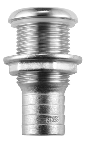 Attwood Ws-thru Hull, SS Barb,1"