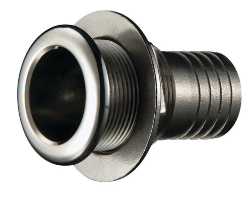 Attwood Ws-thru Hull, SS Barb,1"