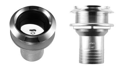 Attwood Scupper,ss Exhaust,3"x2.5