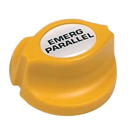 BEP Battery Switch Knob For Battery Switch Series 701 Yellow Emergency Parallel