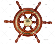 STEERING WHEEL IN WOOD/BRASS ¤370 SAVORETTI ARMANDO