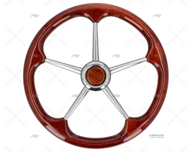 STEERING WHEEL WOOD T-8 MOGANO 400mm SAVORETTI ARMANDO