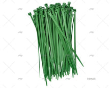 NYLON CABLE-TIE 4,8x200 GREEN 100 UNITS NORMA