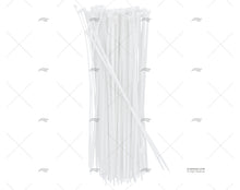 NYLON CABLE-TIE 4,8x290 WHITE 100 UNITS NORMA