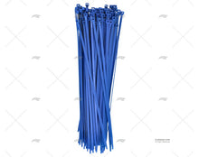 NYLON CABLE-TIE 4,8x290 BLUE 100 UNITS NORMA
